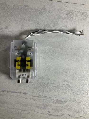 SCOSCHE LOC80 Car Stereo Speaker 2-Channel Audio Adjustable Level Converter (6922811572407)